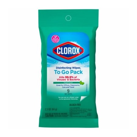 Clorox 9CT Clorox Wipes To Go 60133